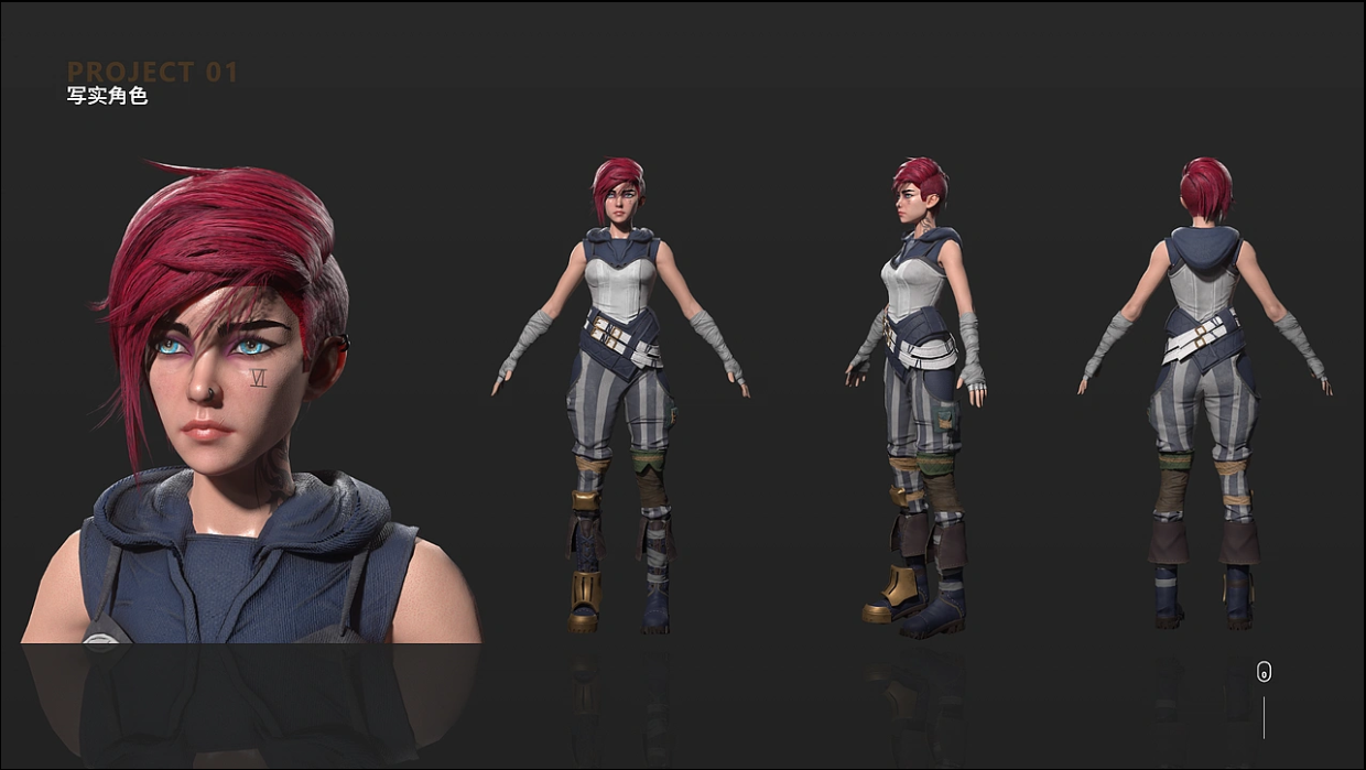 Vi Character Render